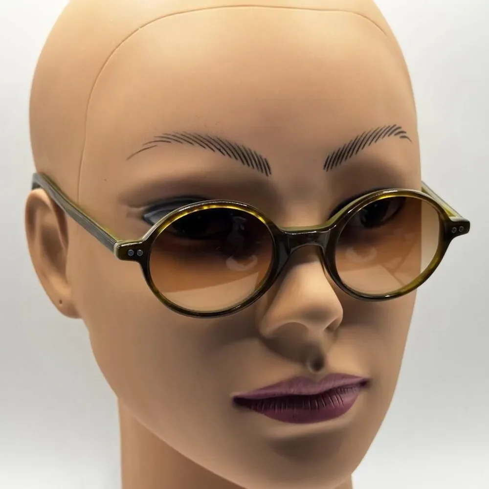 Vintage NOS Y2K Round Plastic Eyeglass Frames with New Non-RX Sun Lenses | LeGre